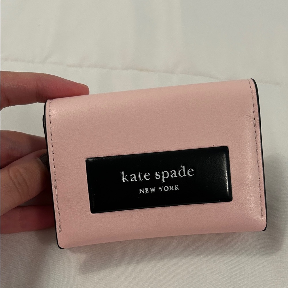 NWOT Kate Spade Blush Pink Label Card Case Trifold Wallet